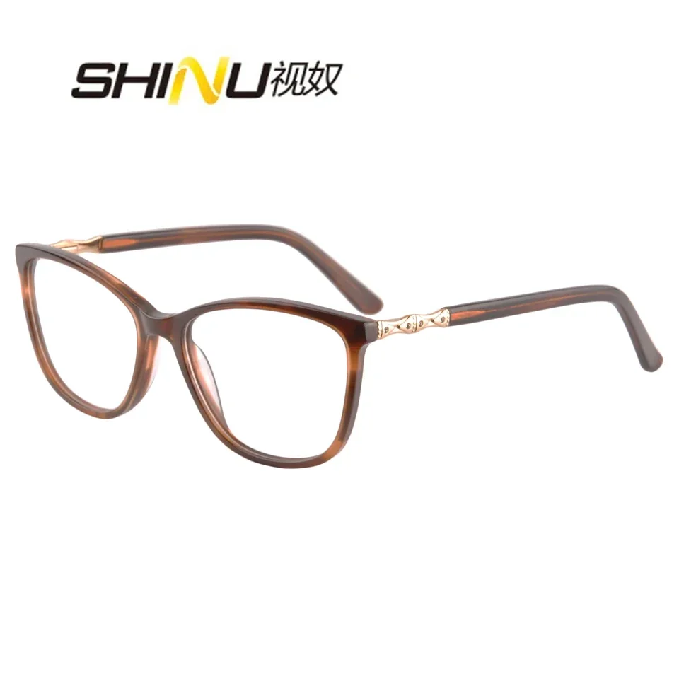 SHINU Custom Progressive Multifocal Reading Glasses Men Hyperopia Presbyopia Eyeglasses multifocal glasses