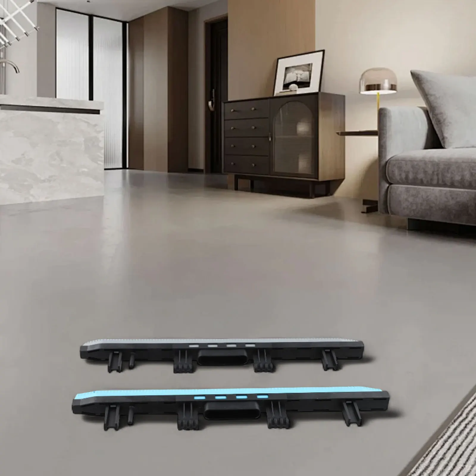 

Совместимые инструменты для чистки пола, набор из 2 предметов синего и черного цвета, простая установка для оборудования для чистки Karcher