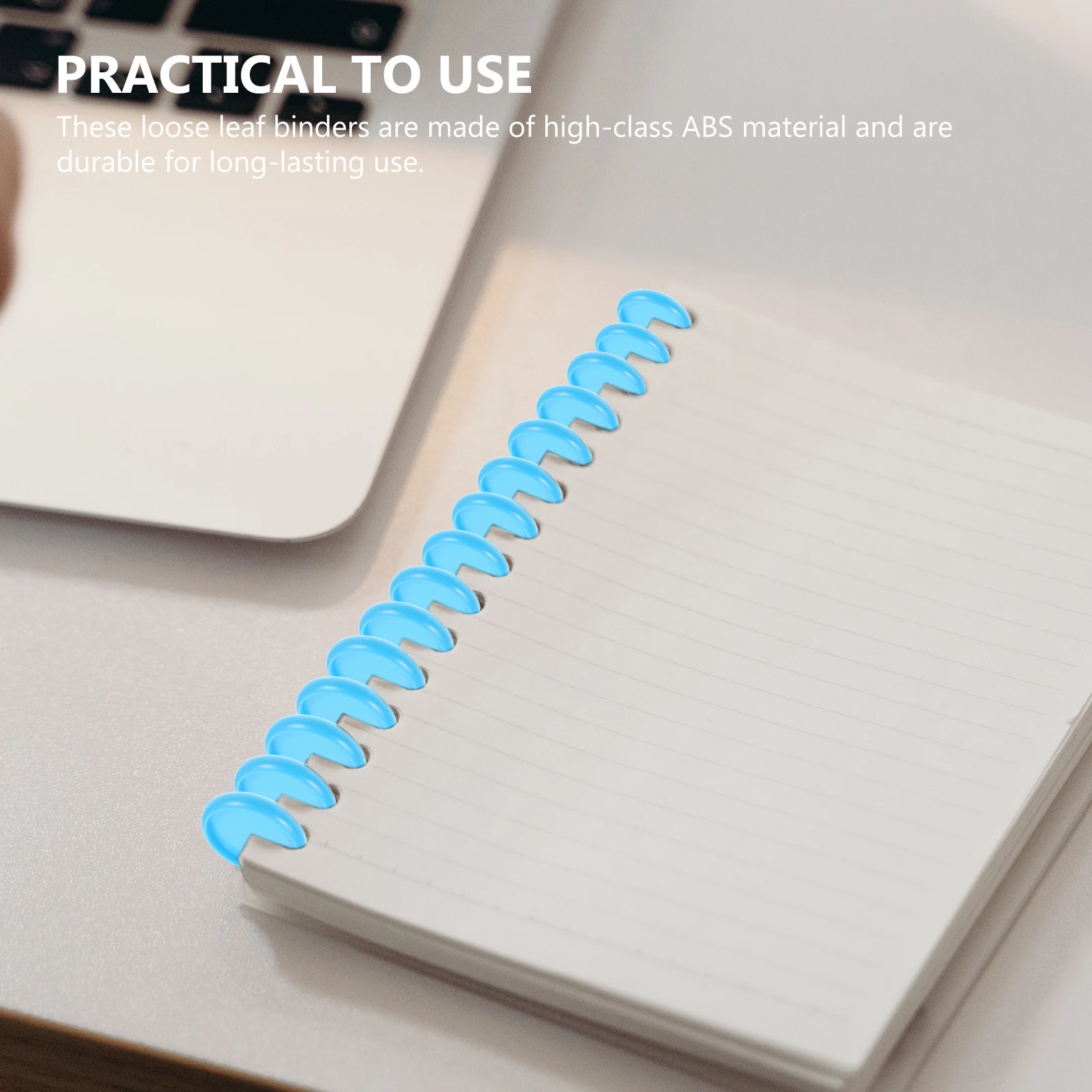 44 Stuks Disc Binding Gesp Planner Ringen Bindmiddel Discbound Flash Card Circa Bindmiddelen Voor Abs Mini Schijven Kantoor Notebook