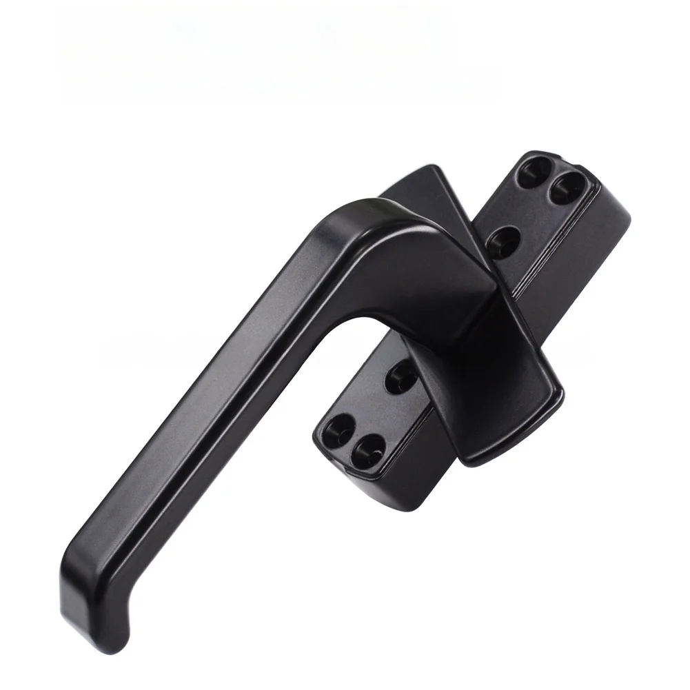 

Aluminum Handle Window Handle Home Installation Aluminum Alloy Baked Enamel Finish Thickened Construction Black