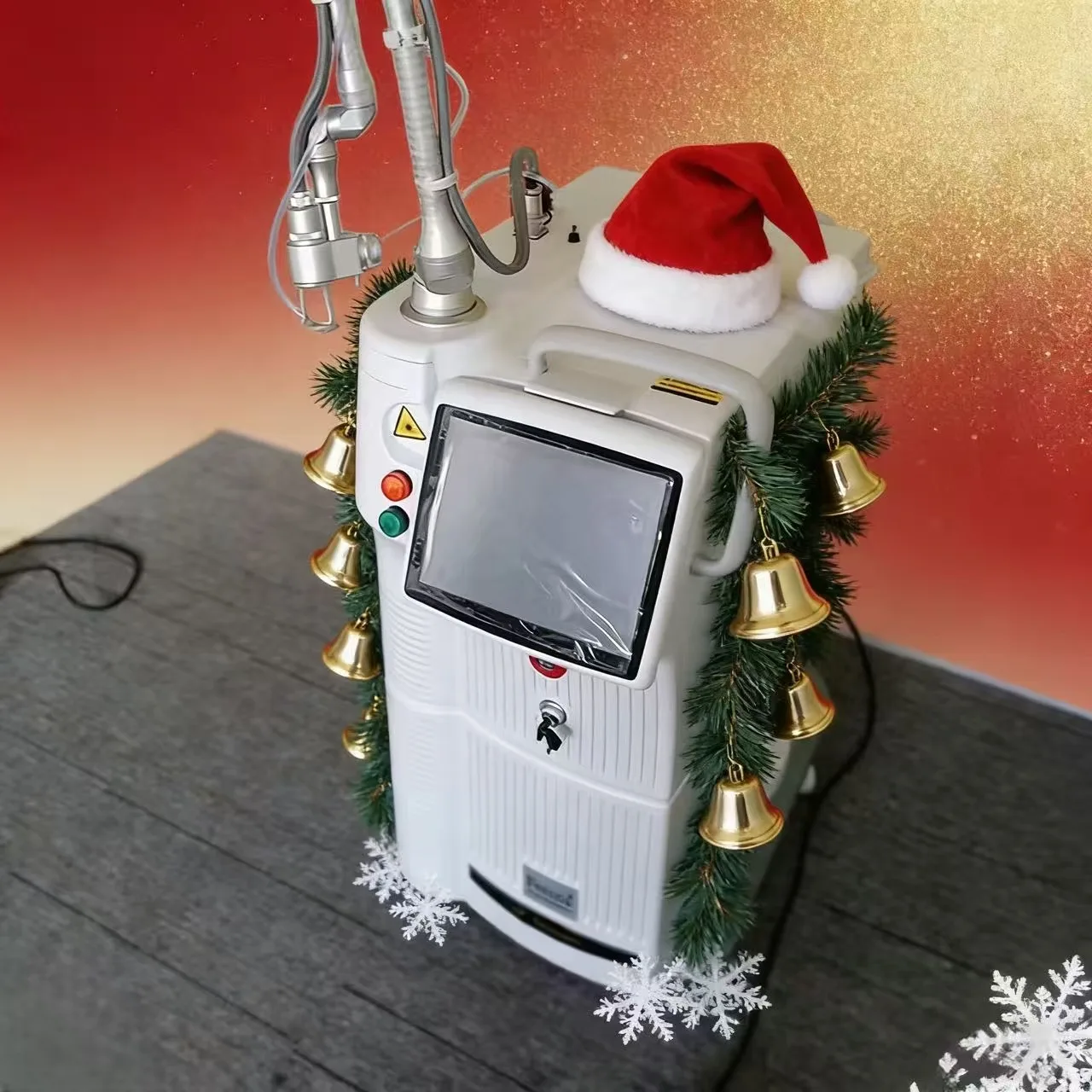 2026년형 CO2 프랙셔널 스킨 CO2 얼굴 치료기 10600nm 최신 레이저 미용기 여드름 흉터 재생용