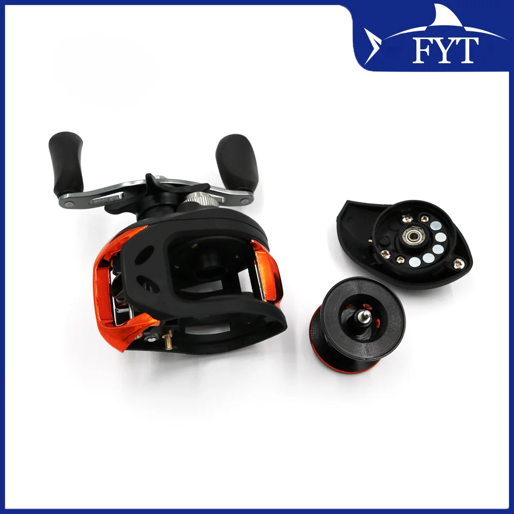 Vissen Reel Baitcasting Bait Casting Vissen Wiel Met Magnetische Rem Karper  Carretilha Pesca Size AF103BL En AF103BR - AliExpress 18
