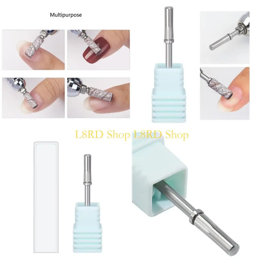 L8RD Diamond Drill Bit Milling Cutters for Manicure Pedicure Art Rotate Burr Electric Drill Accessory Tool