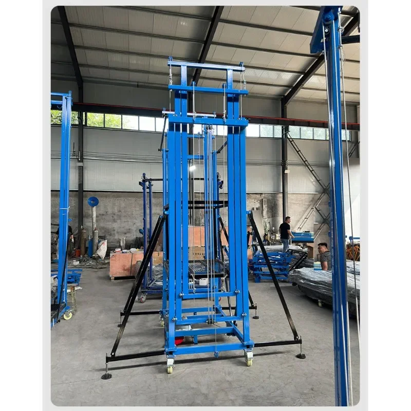 Electric Scaffolding Remote control Electric lift Mobile Folding Scaffolding Construction Decoration Construction site