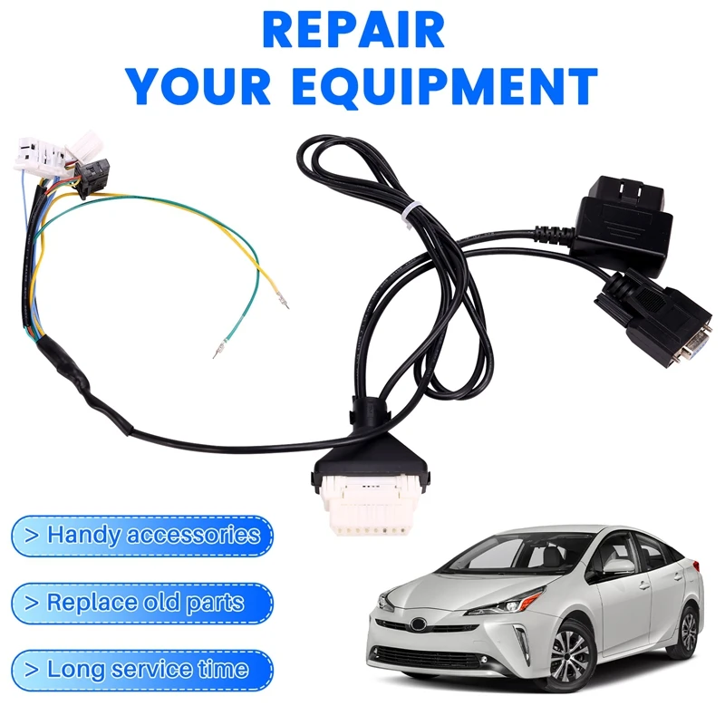 Cable 4A 8A BA Smart Key Program Cable 16Pin OBD Cable For Autel OBDSTAR K518 Xhorse Key Tool Plus For Toyota Lexus