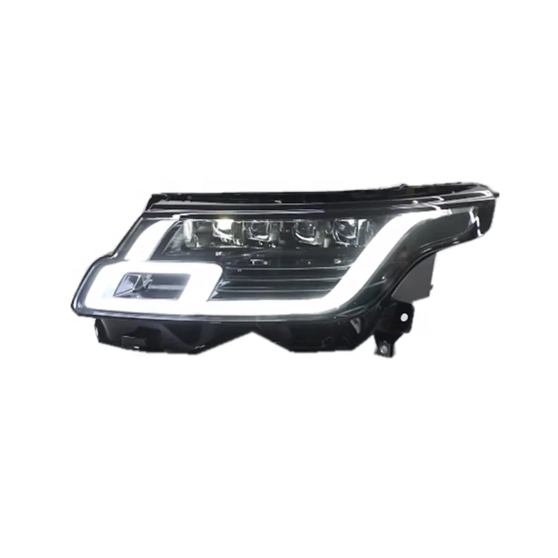 4 Lens L405 LED Headlamp Headlight For Land Rover Range Rover Vogue 2013-2017 Facelift Upgrade To 2018-2022 Front Head Lamp