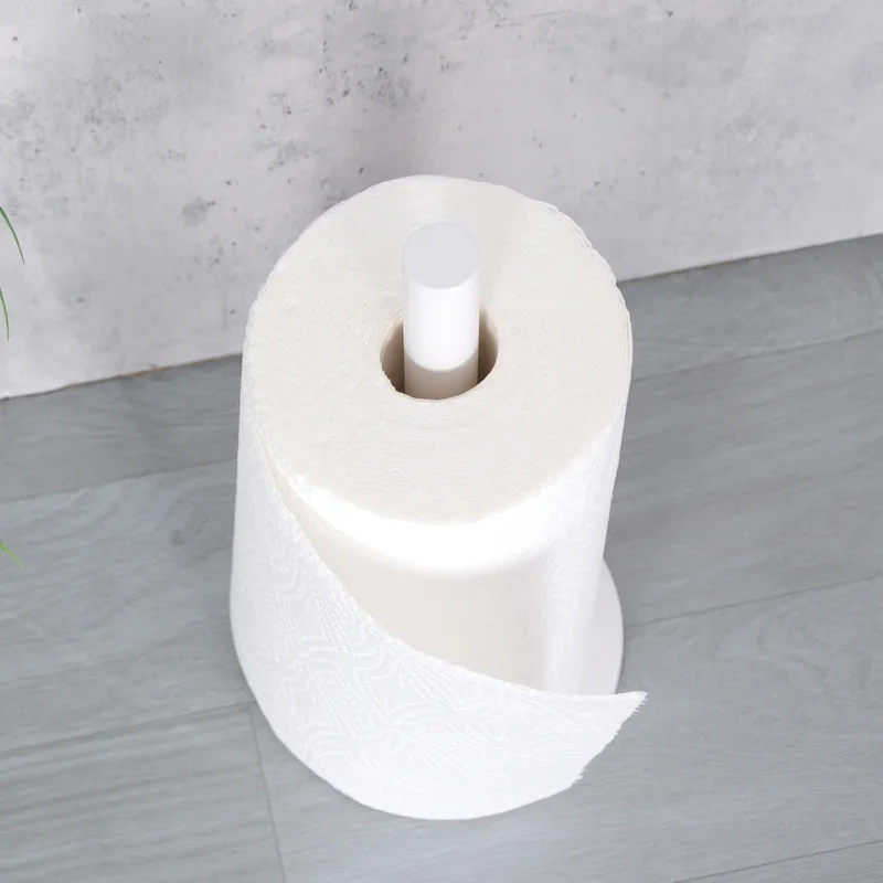 Toilet Paper Holder Rack Free Standing with Storage Roll Paper Holder Floor Stand Tissue Toilet Paper Holder Brushed Bathroom