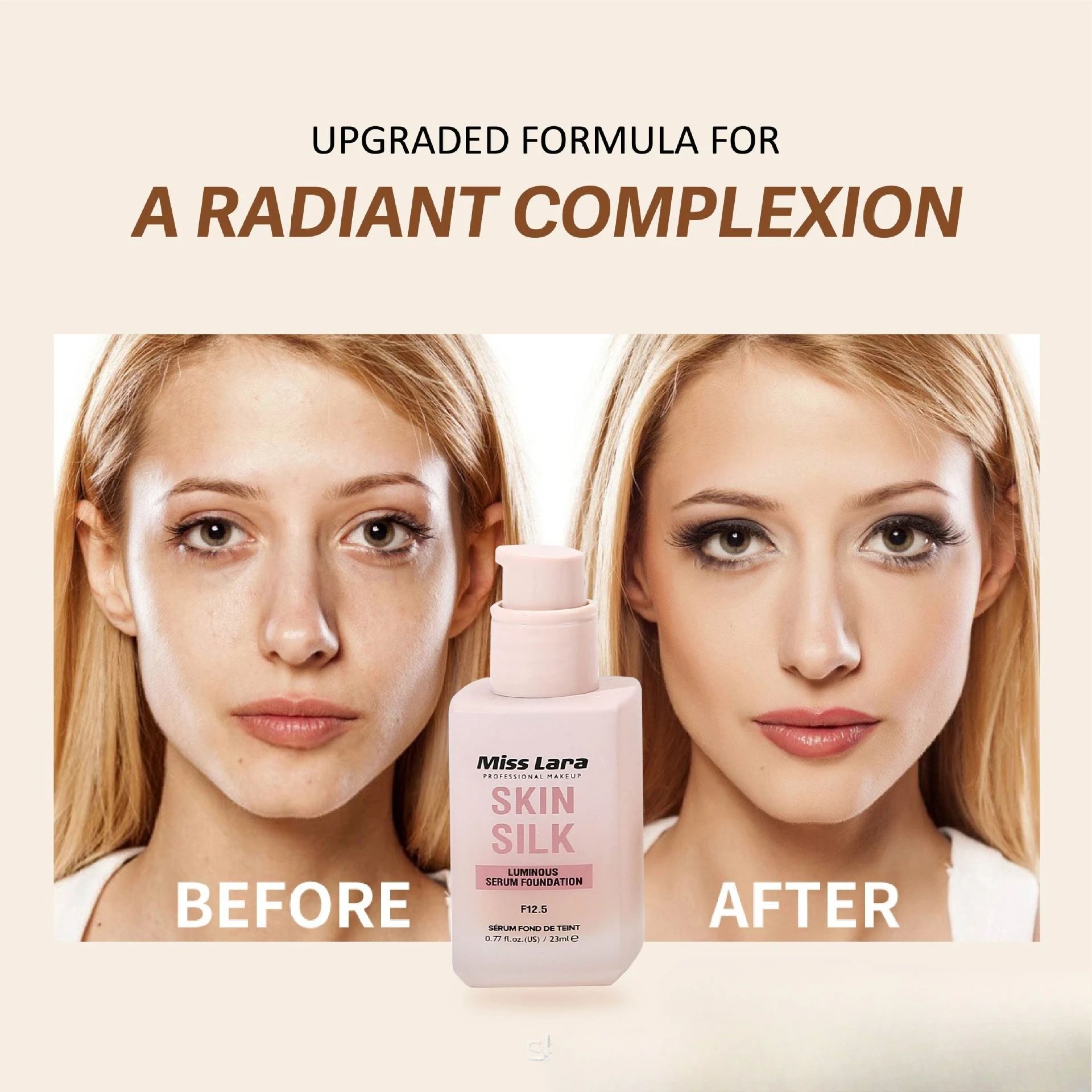 El ocultación de la base líquida dura durante mucho tiempo no elimina el maquillaje mate control de aceite base bálsamo impermeable