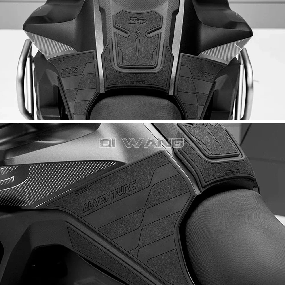DS900X Rubber Fuel Tank Sticker Motorcycle Modification Parts FOR Loncin VOGE Valico DS900X DSX 900 Anti-slip Fuel Tank Sticker