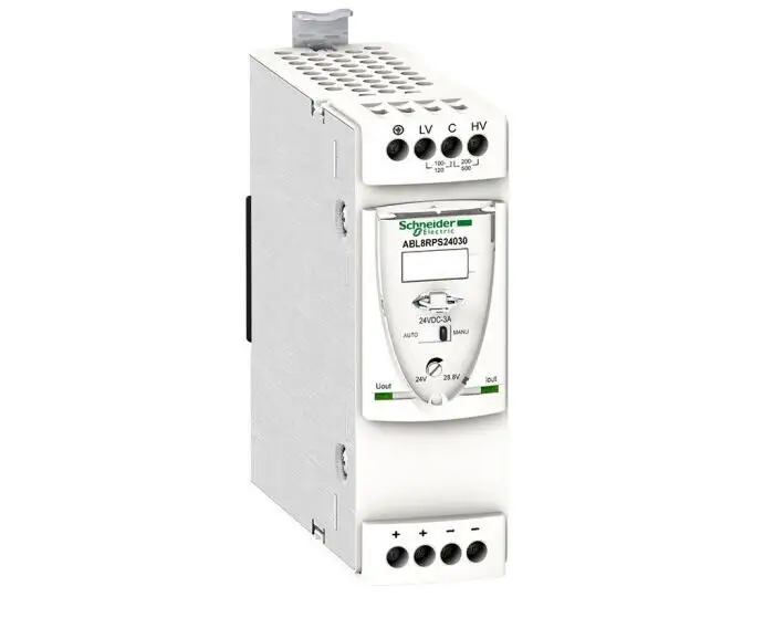 

Original ABL8RPS24050 Switching Power Supply ABL8RPS24100 Industrial Rail PLC ABL8RPM24200 DC24V Output 72-480W ABL8RPS24030