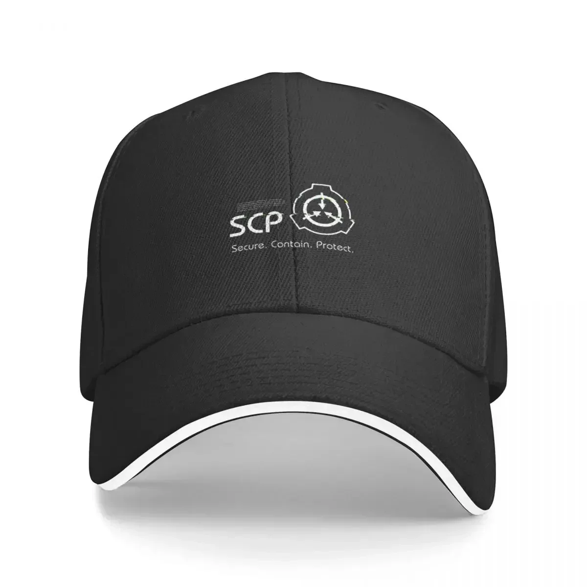 SCP Foundation Console LogoCap Baseball Cap Hip Hop Sunhat Mountaineering Hats Woman Men's