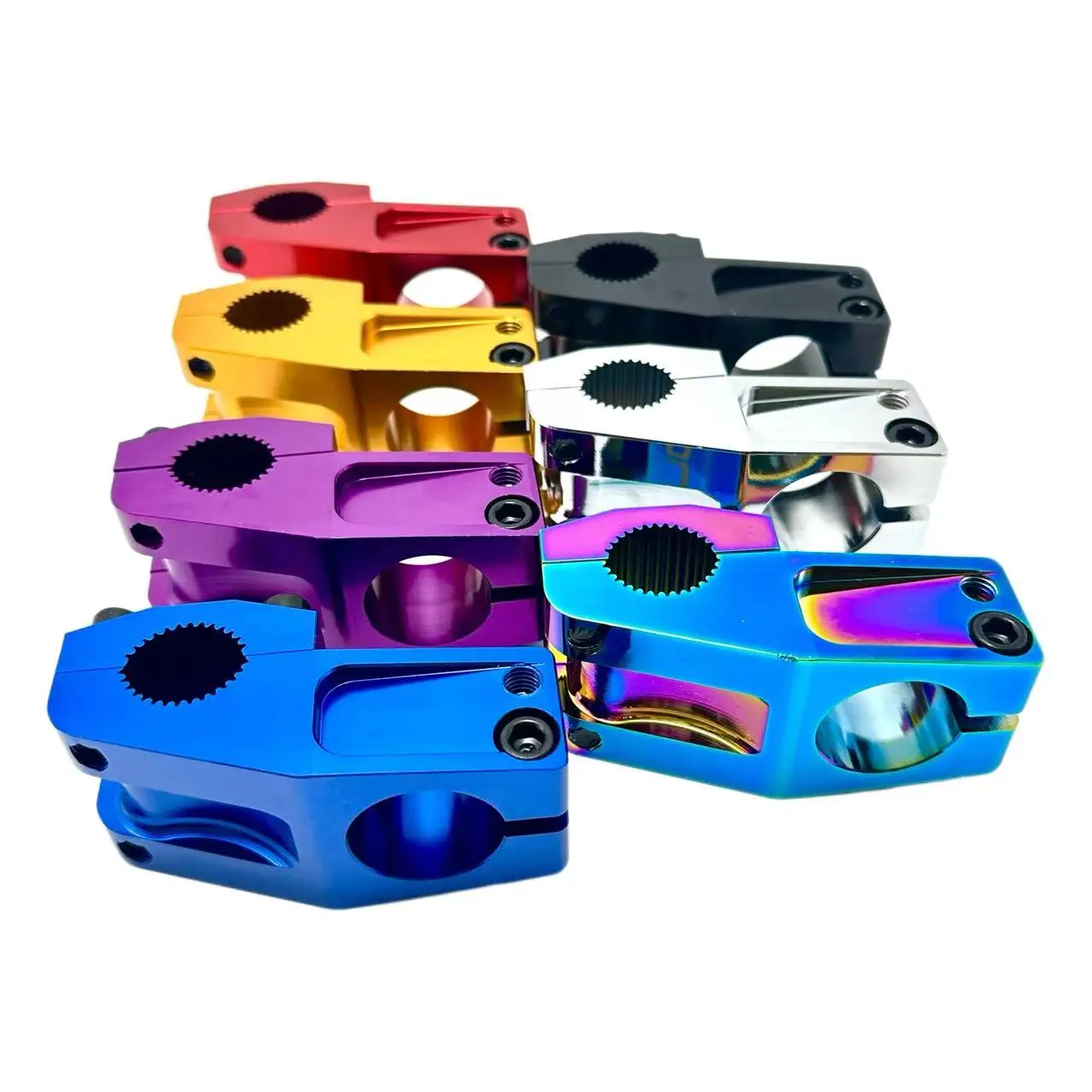 VOLE BMX Vorbau V-MX4 CNC Leichter Aluminiumlegierungs-Vorbau 22,2*28,6mm Fahrradlenker-Vorbau für Street Freestyle Bike Zubehör – Detail 9