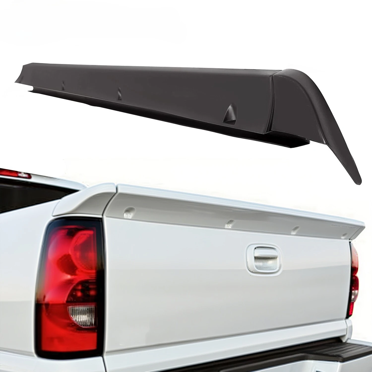

For 99-06 Chevy Silverado GMC Sierra Tailgate Rear Spoiler Wing SS Polyurethane
