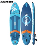 Inflatable Paddle Board SUP 3-in-1 - Portable Beach Boogie Board, Surf Wakeboard & Surfboard | Outdoor Sports Water Equipment