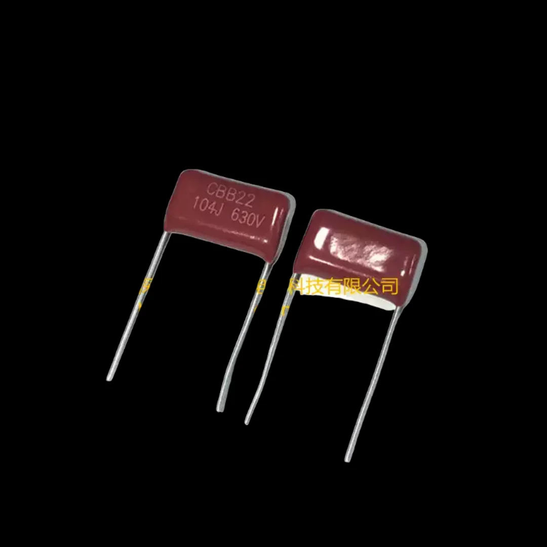 10PCS/CBB 커패시터 필름 커패시터 630V 104J 0.1UF 핀 간격 15mm
