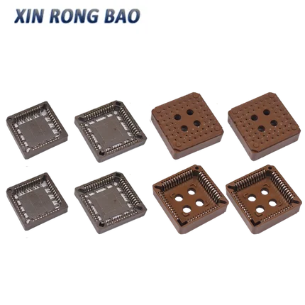 5PCS integrated circuit adapter IC SOCKET PLCC-32 PLCC-44 PLCC-68 PLCC-84 TEST base PLCC32 PLCC44 PLCC68 PLCC84 TO dip SOP SMD