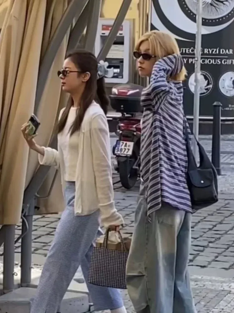 

Повседневный вязаный открытый кардиган в полоску, женский свободный длинный топ све, универсальный, удобный, дышащий, из хлопка, осенняя мода