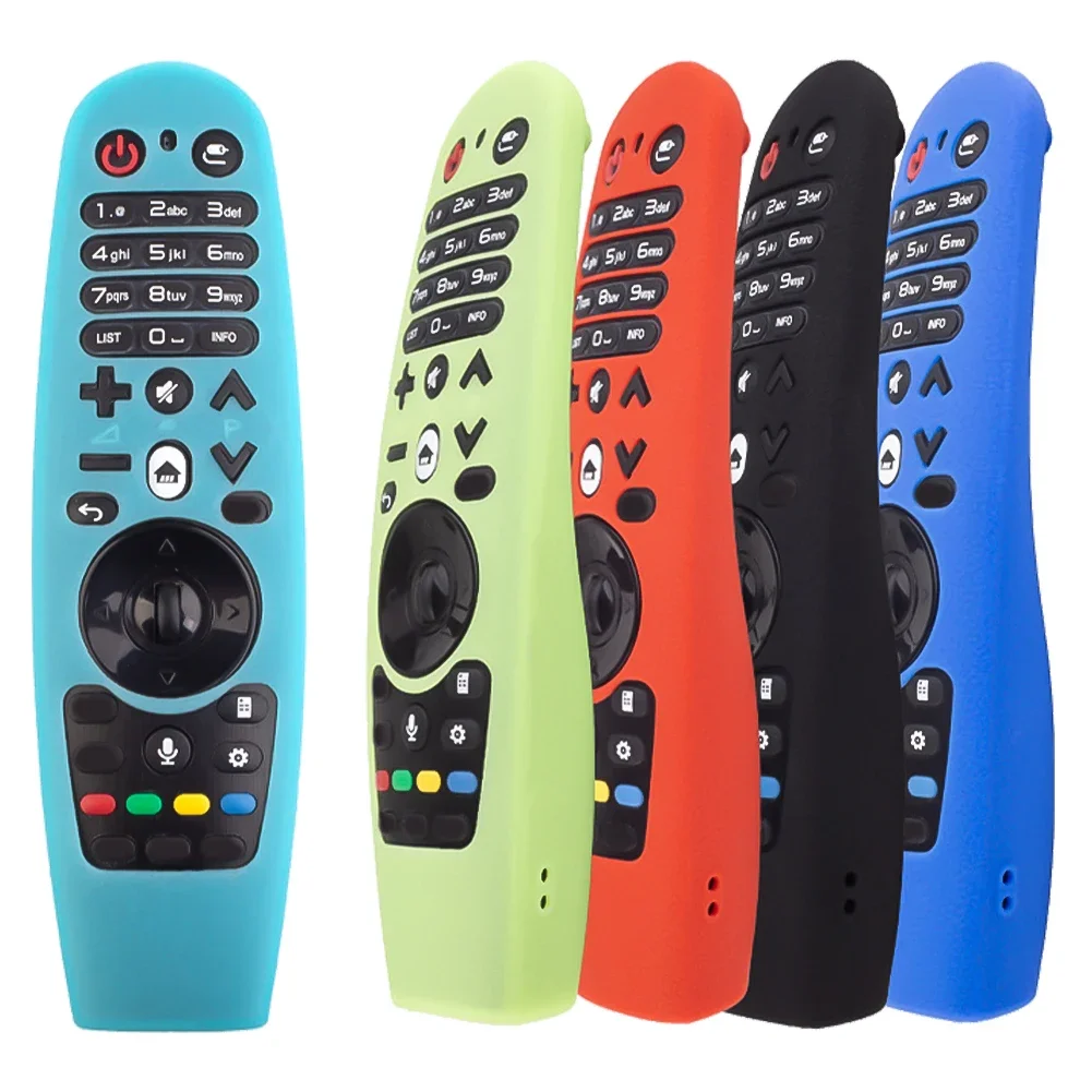 Silicone Remote Contrl Cover for AN-MR18BA AN-MR19BA MR20GA AN-MR650A TV Controller for LG AKB75855501 Smart TV with Voice