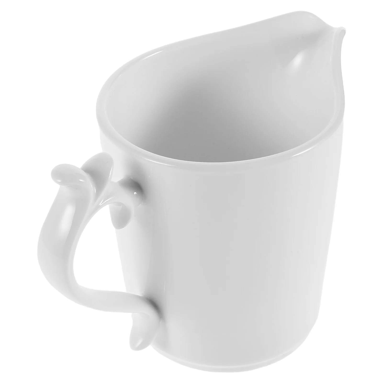 

260Ml Ceramic Milk Jug Vintage European Style Elegant Latte Art Pitcher for Coffee Tea Milk Frothing Small Creamer Container