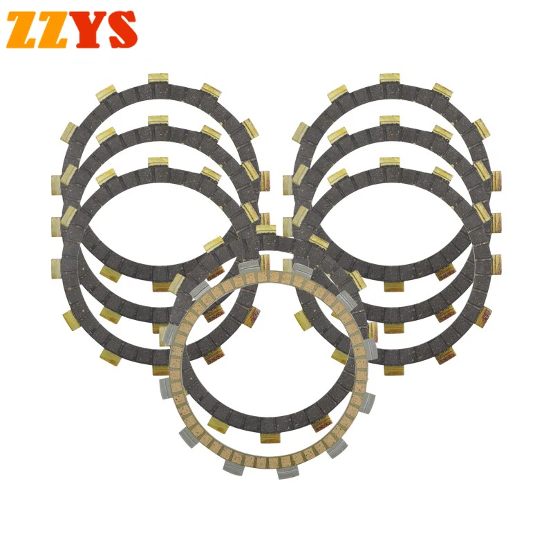 

Motorcycle Clutch Friction Plate Kit For YAMAHA XJ550 4V8 XJ 550 XJ6 600 F N S RJ19 FZ750 2KK 3KT FZ 750 FZX750 Fazer FZX 750