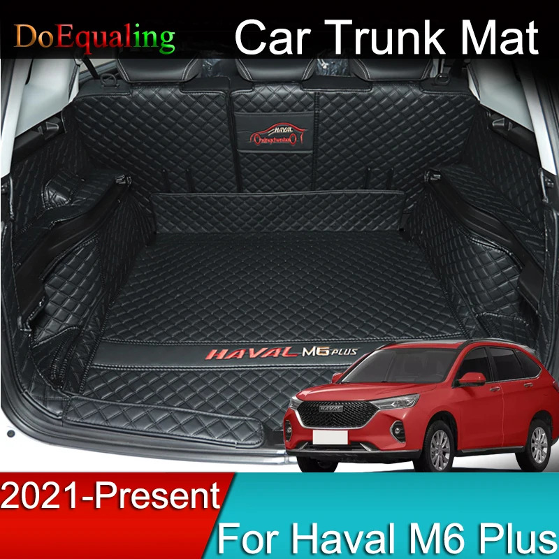 Car Mats Trunk Net Accessries Interior Parts Panel Mat Eco Leather for Haval M6 Plus 2021 2022 коврики в машину