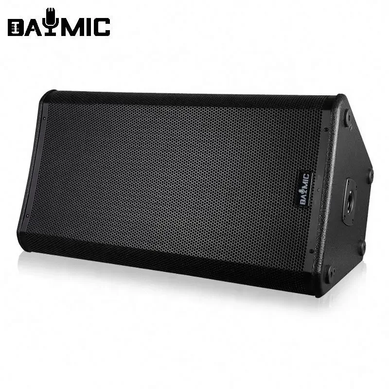 Professional Hot Sell 15 Inch Speaker Active Full Frequency Speaker With 1000 W Audio Power Amplifier For Dj Show Outdoor