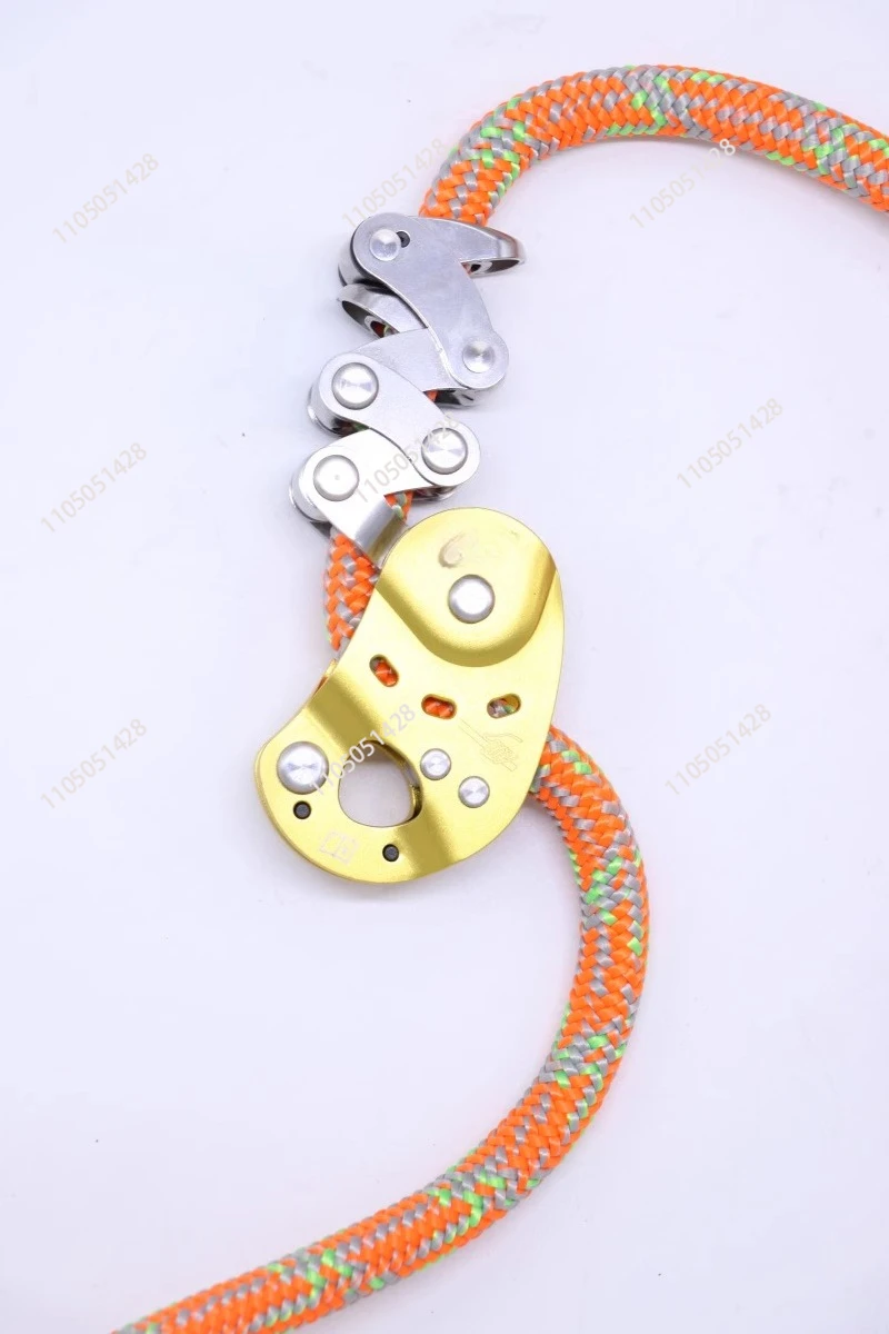 

CCMG 150KG Graber Fall Belay Device For Rope Climbing Arborist Rescue And Aerial Work