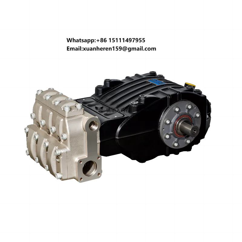 XV55 330-400L/min 100Bar High Pressure Plunger Water Pump Industrial Chemical Pump for Cleaning Machine