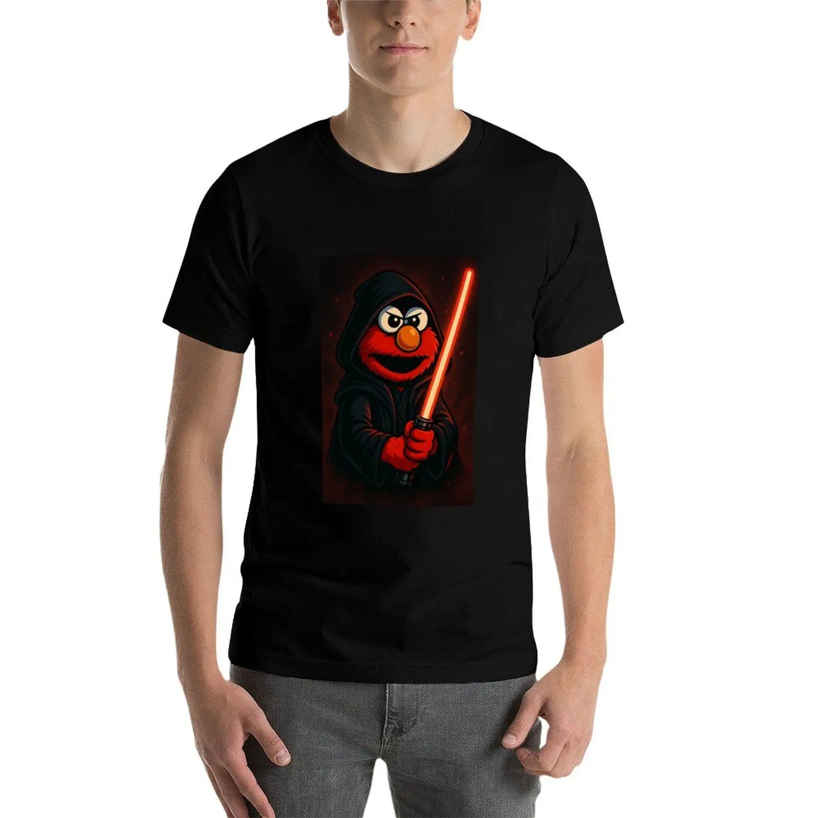 

Sith Elmo T-Shirt man t shirt cotton t shirts for man cotton funny T-Shirt