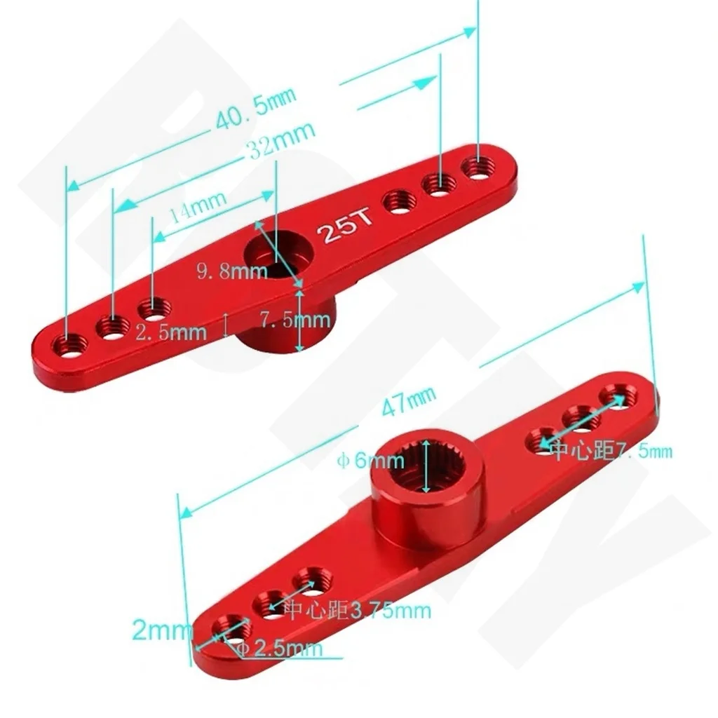 Tire Tool Waterproof 20KG 25KG 30kg 35kg 60KG Servo 180 270 360 Degree High Torque Digital Metal Gear 25T Suitable for RC Car