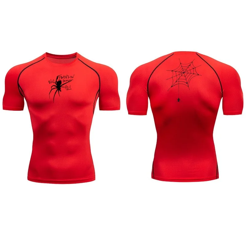 

Мужская футболка для бодибилдинга 2026 года: быстросохнущая, с коротким рукавом, удобная, дышащая, облегающая, для тренировок и фитнеса