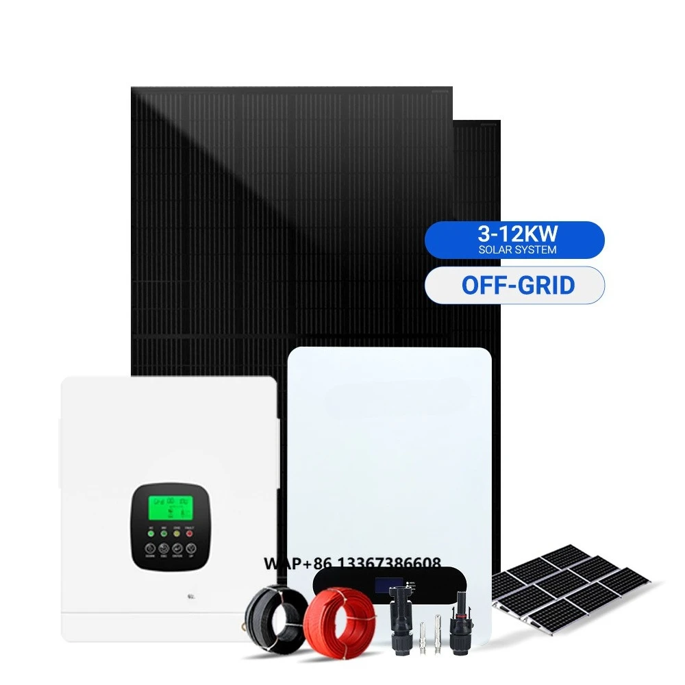 Factory Direct Off-Grid 3kW-12kW Solar System with Lithium Battery for Home Power Supply