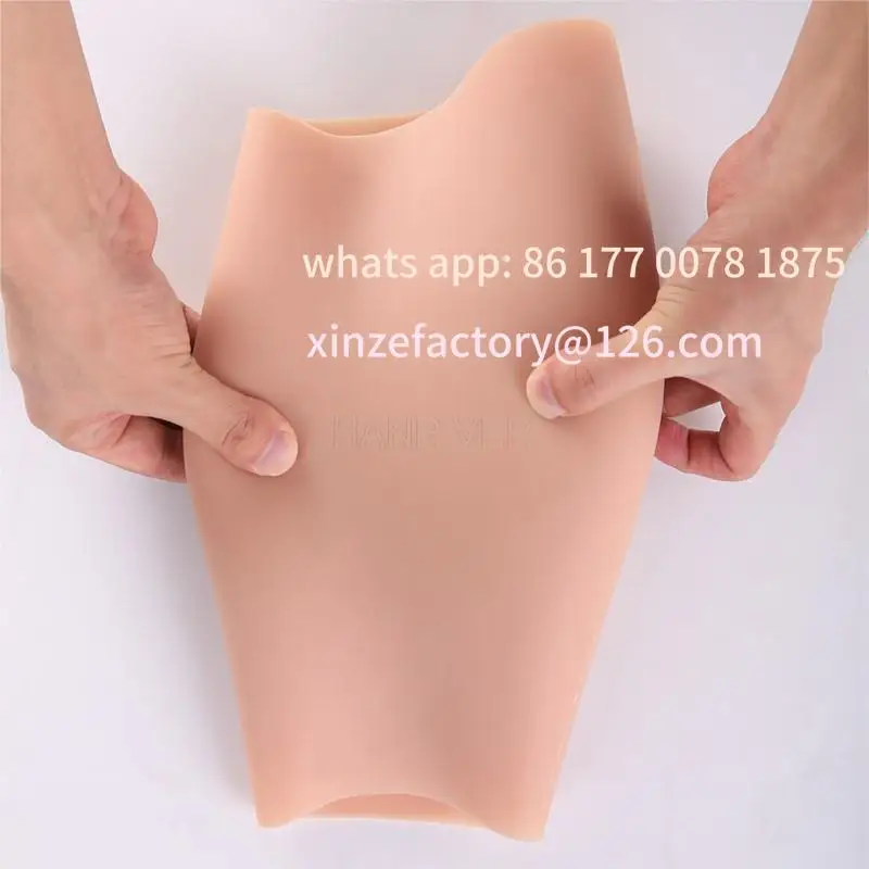 Customizable Silicone leg enhancement cover thigh modification elasticity increase birthmark scar cover cover leg enhancement