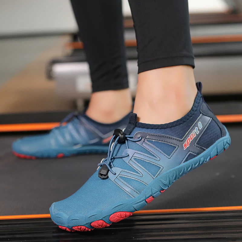 Trandy Five Fingers Sneakers for Men Women Brethable Quick-drying Aqua Shoes Plus Size 46 Aquatic Sneaker Men barefoot hombre