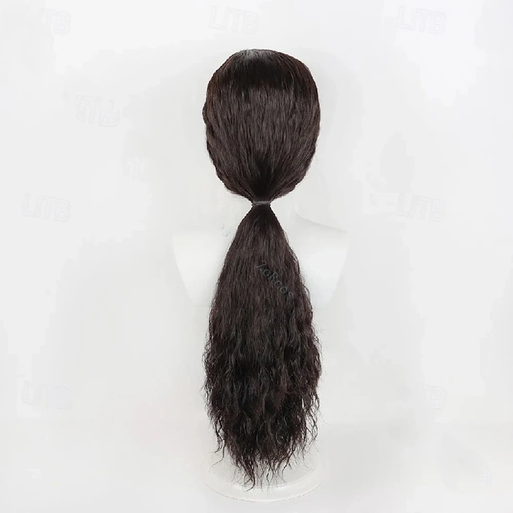 HAIRJOY Synthetic Hair Cosplay Wig  Costume  Wigs Long Black Roleplay Wig