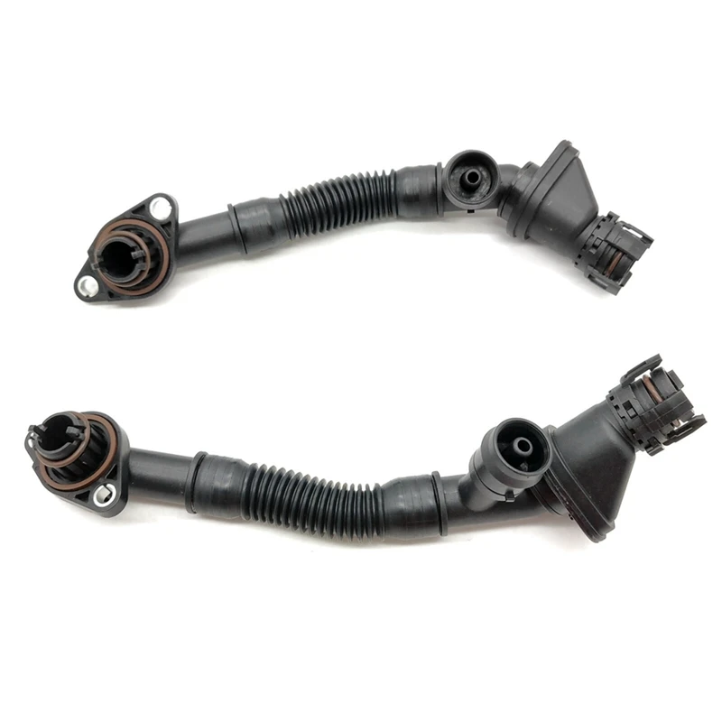 

Car Crankcase Vent Hoses Component Left&Right For BMW 550I 650I 750I B7 X5 X6 11157646087 11157646086