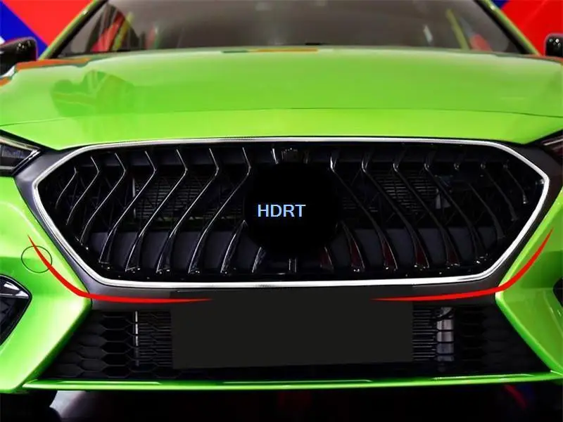 

Car Styling For MorrisGarages MG6 MG 6 2020 + Decoration Accessories Exterior Sticker Front Middle Net Frame Grille Trim Cover