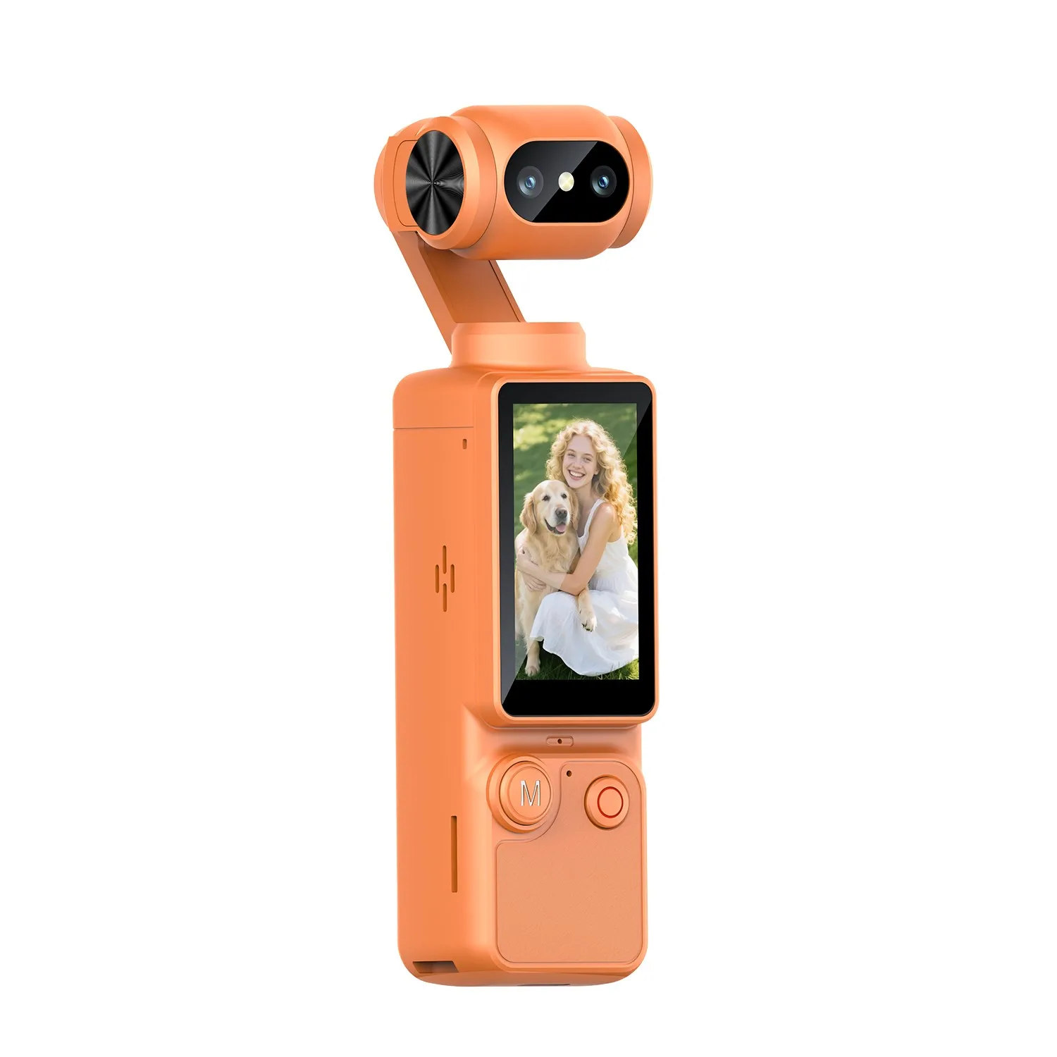 4K HD Portable Digital Camera, 180° Rotatable Lens, Built-in Filters, 1.9 Inch Screen, Ideal for Travel & Selfie Recording