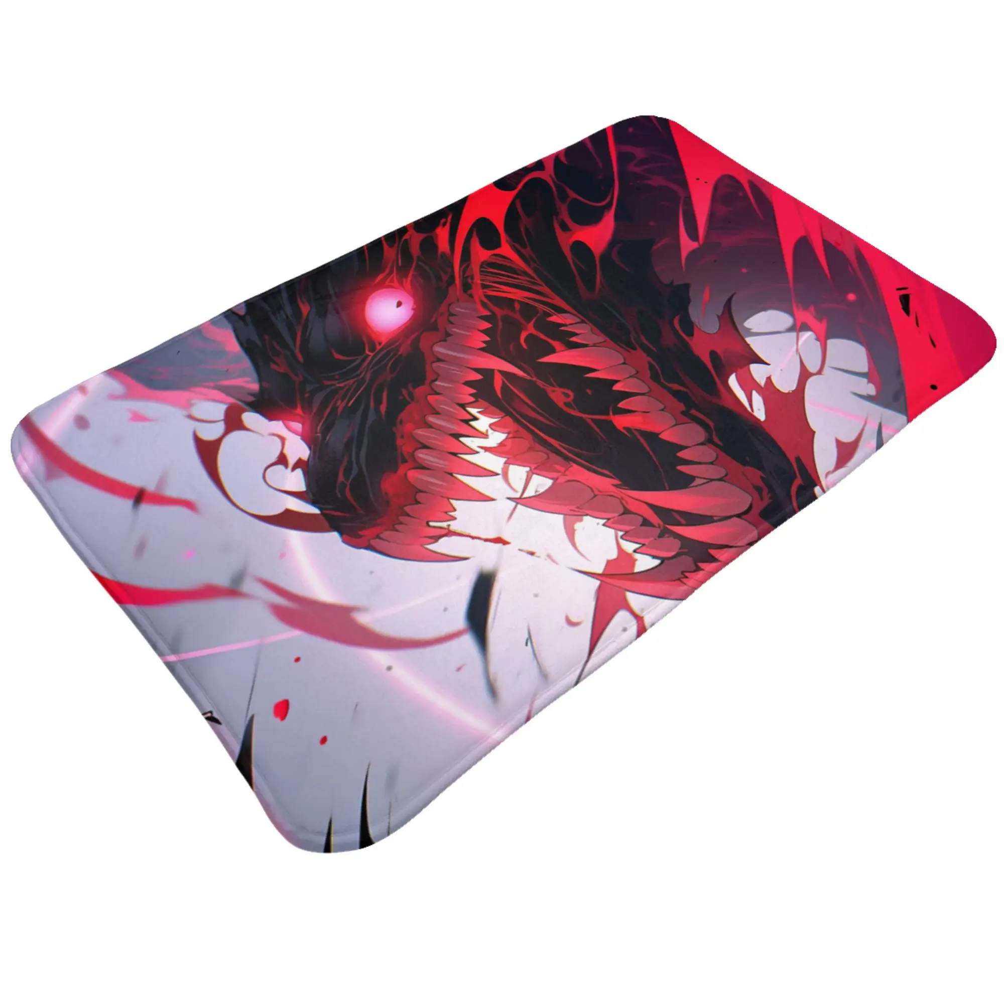Red Fiery Dark Dragon Anime Graphic Non-slip Doormat Bedroom Mat  Welcome Indoor Home Decor