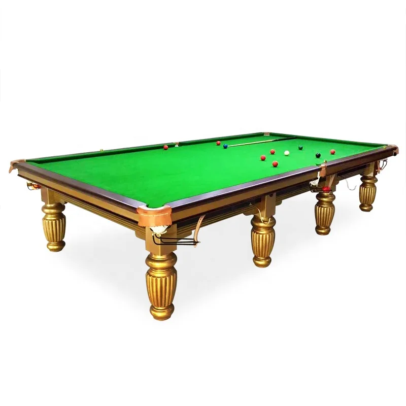 Standard Tournament Slate Bed 12FT Snooker Table For Sale