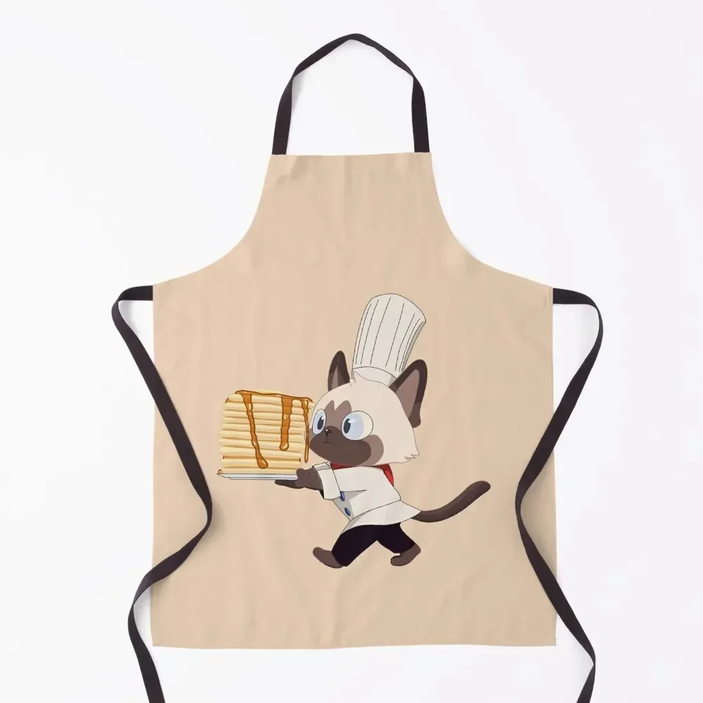 

Chef Cat Apron Men gift For Kitchen kitchen and home Apron
