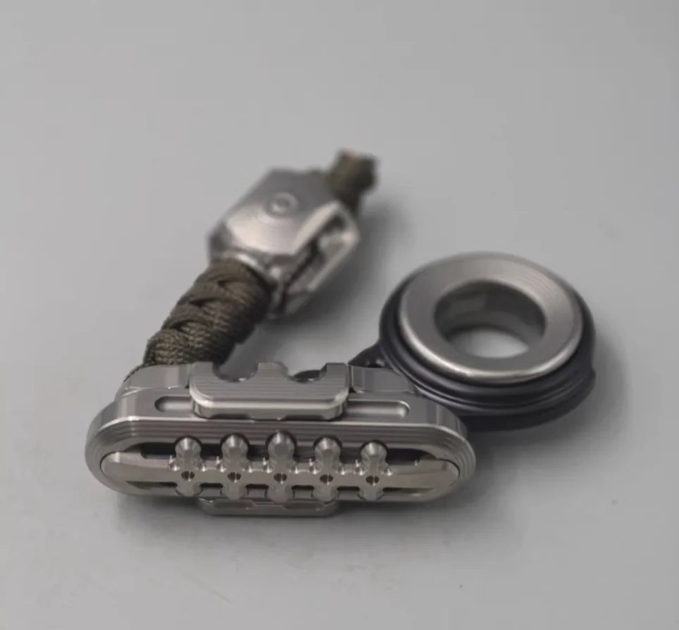 USATO EDC WANWU ti telaio in acciaio set cursore spinta giocattoli di decompressione