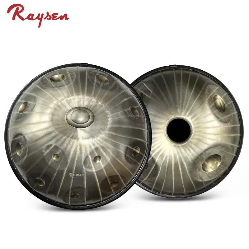 High-end 16 Tone Handpan 12+4 Notes D Kurd 432 Hz 440Hz Stainless Steel Handpan With Free Bag Handpan Drum