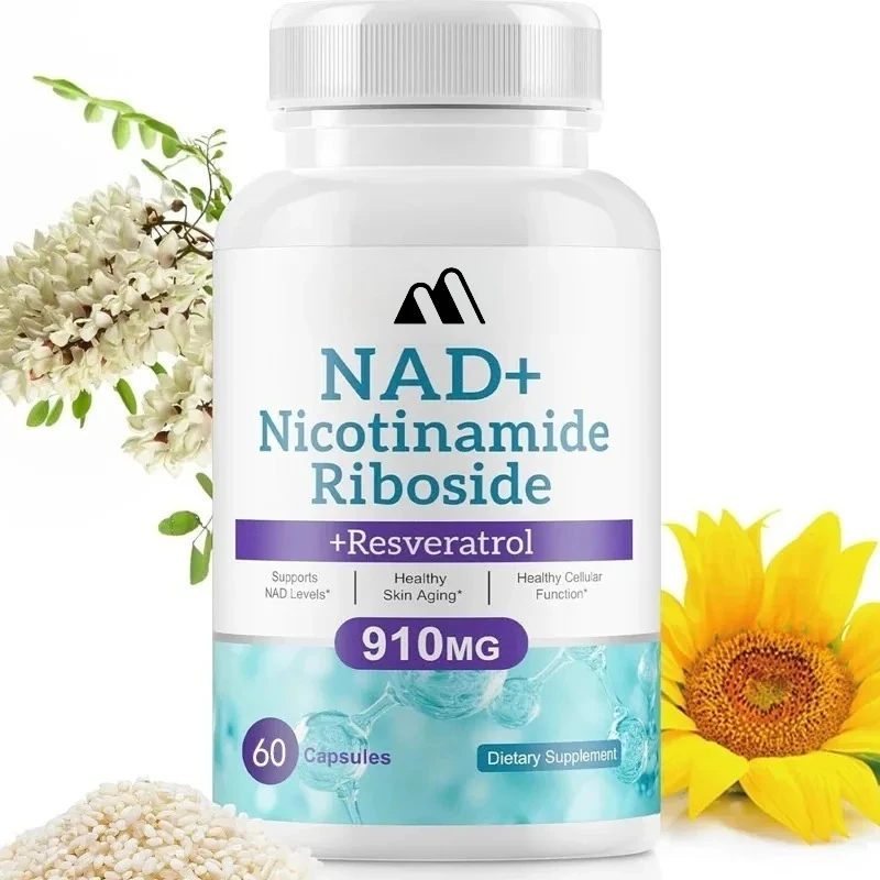 

Nad+supplement - High Purity Nad Supplement Anti Aging, Focused, Energy 60 Pills