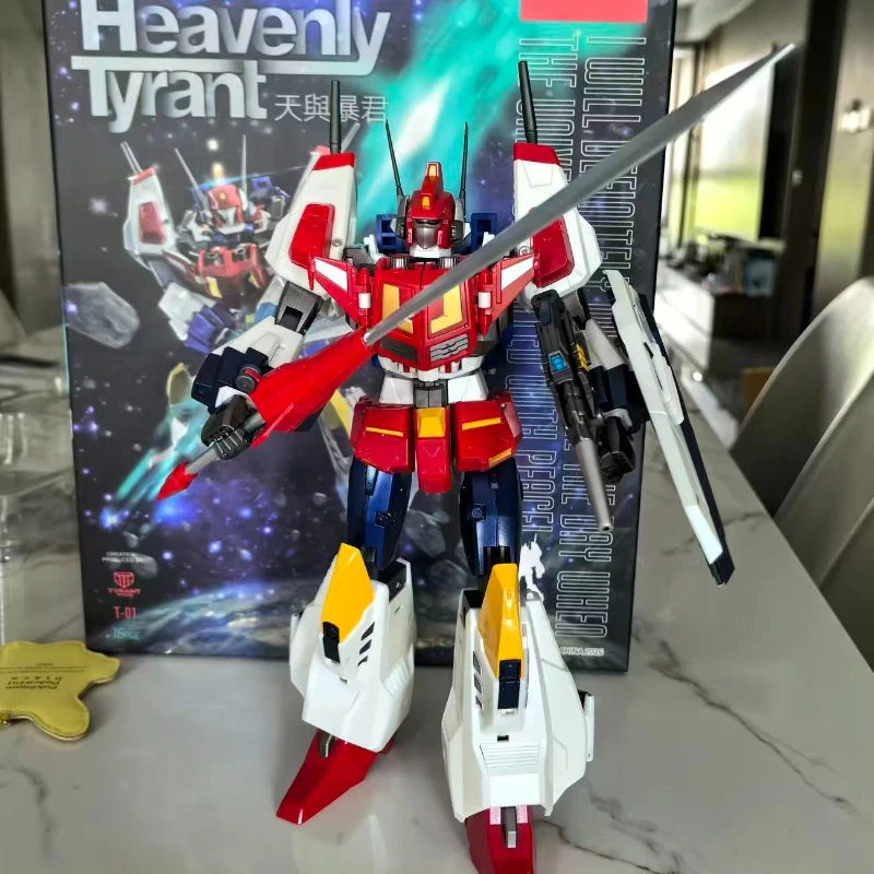 

Original Transformation TYRANT TOYS Heavenly Tyrant T01 Star Saber Action Figures Toy Gift Collection