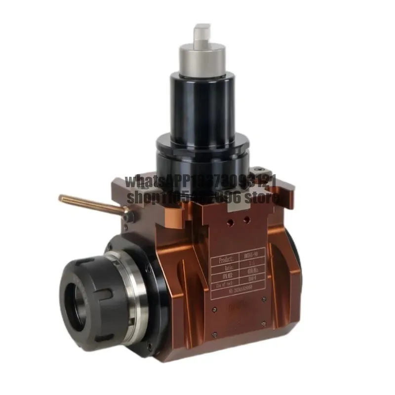 90° BMT Live Tool Holder CNC Lathe Power Head Radial Driven Tooling for Turning Milling Composite Turret BMT45 BMT55 BMT65