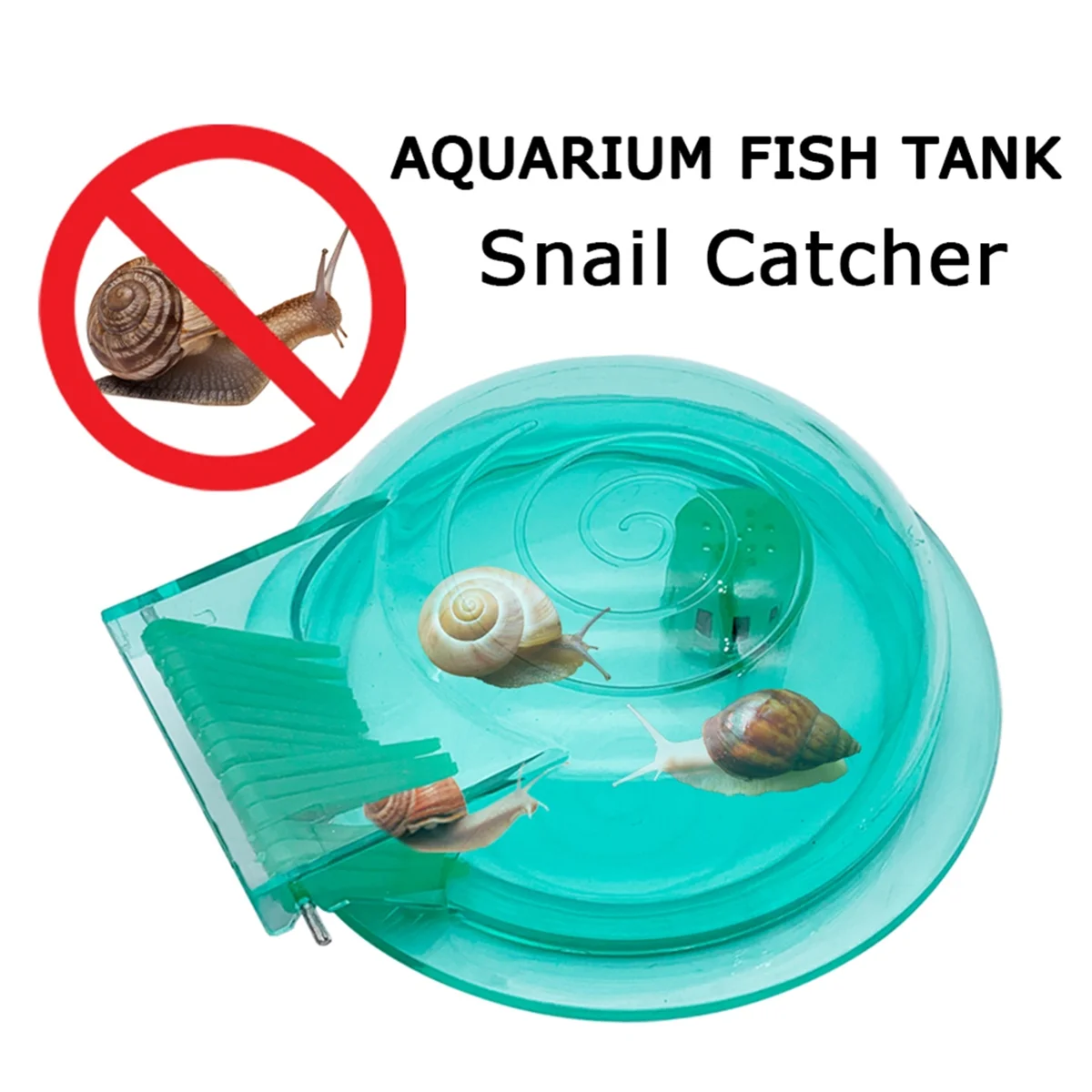 Aquarium Snail Remover Cleaning Supplies for Fish Tank Water Grass Snail Catcher Clean Accessories