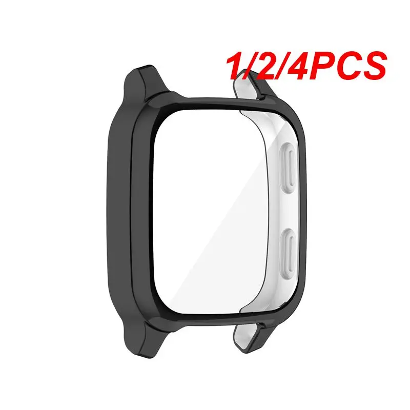 1/2/4PCS Protection Case For Garmin Venu SQ 2 SQ2 Smart Watch Plating TPU Soft Cover Full Screen Protector Shell For Garmin Venu