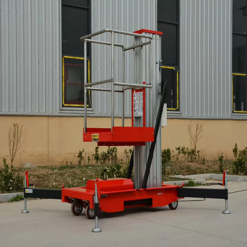 

Aluminum alloy man lift/hydraulic lift platform