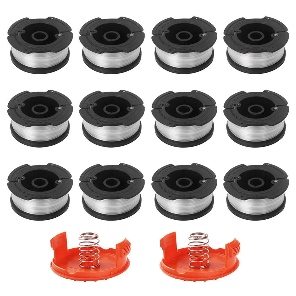 Spool & Line For Black & Decker GH400 GH500 GH600 GH900 GH912 Lawn Mower Replacement Parts Lawn Mower Garden Tool